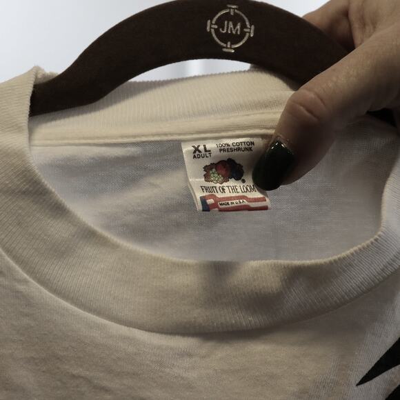 Vintage Marlboro Racing Team T-Shirt XL Single Stitch Made in USA - Picture 3 of 4